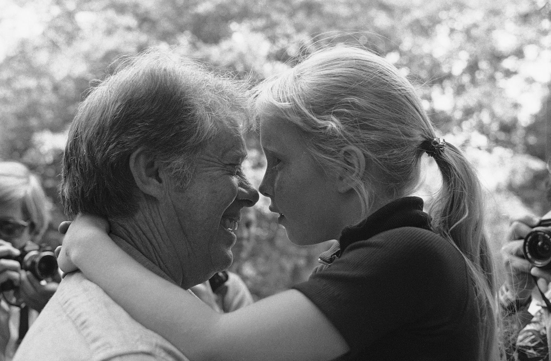 1976: Jimmy Carter and Amy Carter